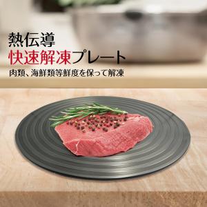 解凍プレート 快速 熱伝導 急速 解凍 肉 冷凍食品 ギフト