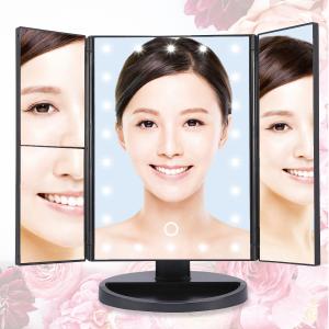 女優ミラー LED女優ミラー 大 鏡 ライト付...の詳細画像1