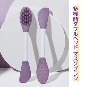 マスクブラシ シリコン スパチュラセット 2本...の詳細画像2