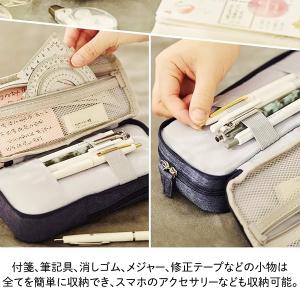 爆買 ペンケース 筆箱 収納 大容量 多機能 ...の詳細画像4