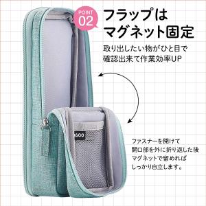 爆買 ペンケース 筆箱 収納 大容量 多機能 ...の詳細画像5