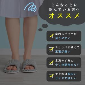 室内 サンダル ルームサンダル 厚底 軽量 ル...の詳細画像3