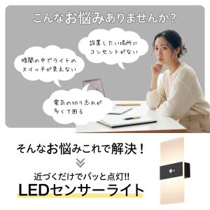 爆買 LEDライト 感知式 照明 人感 センサ...の詳細画像1