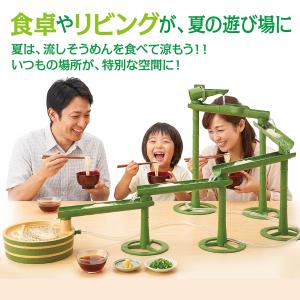 爆買 流しそうめん スライダー そうめん流し器...の詳細画像3