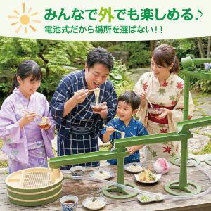爆買 流しそうめん スライダー そうめん流し器...の詳細画像4