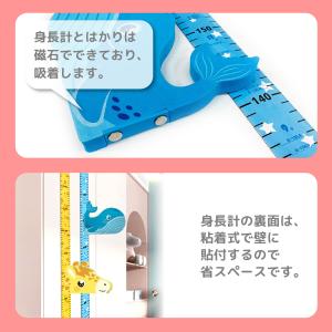 身長計 マグネット 身長測定器 子供 キッズ ...の詳細画像3