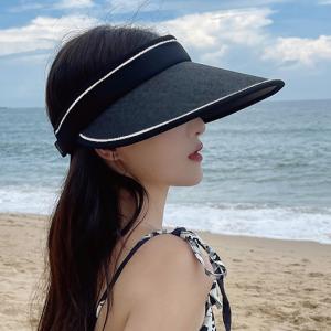 帽子 レディース 麦わら 春 夏 uv サンバ...の詳細画像1
