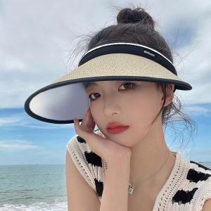 帽子 レディース 麦わら 春 夏 uv サンバ...の詳細画像4
