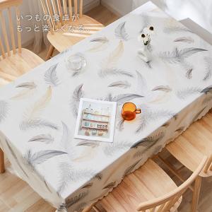 テーブルクロス 北欧 テーブルカバー 汚れ防止...の詳細画像1