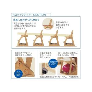 木製チェア コイズミ 4ステップチェア FDC...の詳細画像1