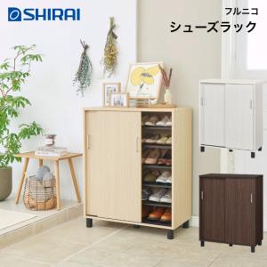 白井産業 フルニコ シューズラック FUL-1065D NA DK WH FULLNICO 下駄