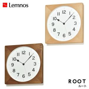 Lemnos（レムノス） ROOT 角形 NY21-09 掛け時計 : サンワショッピング