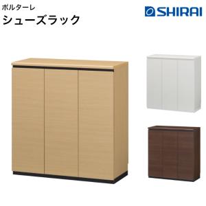 白井産業 ポルターレエントランス シューズラック PRE-9590CD NA WH DK PORTALE 下駄箱 シューズボックス 国産