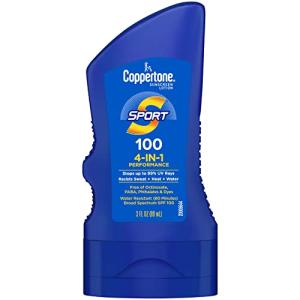 Coppertone スポーツ日焼け止めローション広域スペクトルSPF 100（3-流体オンス）｜goda-shoten