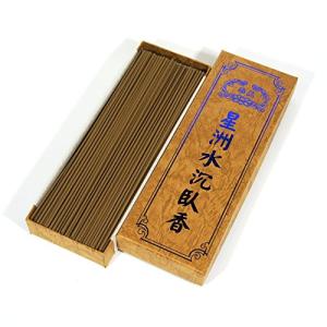 台湾?香舍 お香 香木 線香 水沈香 星洲沈香 21cm 150g 約200本｜goda-shoten