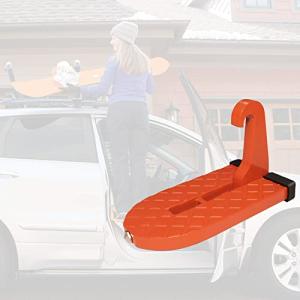 オフロード車と互換性のあるU字型ドアステップへの容易なアクセスのための安全ハンマー機能付き車両フットペグ 車の屋上、SUV、RV、ジープ｜goda-shoten