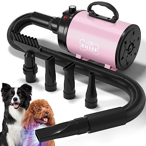 XKISS 犬 ドライヤー 4.5 PS / 3200 W 犬用 ドライヤー 猫 ドライヤー ペット...