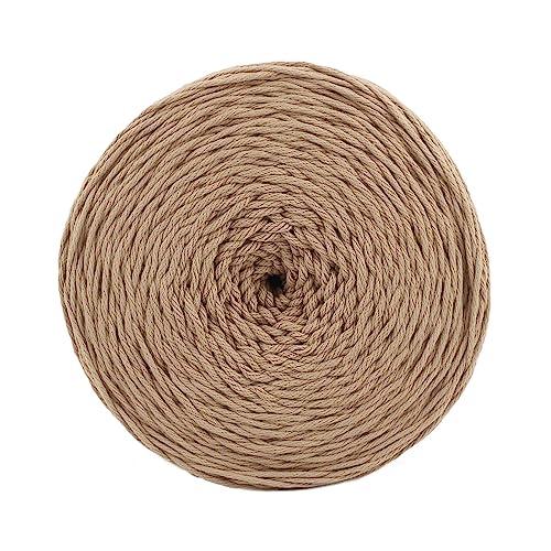 GRANDE 大容量 100％綿 ニッティングコット 柔らかい編み糸 バッグを編む コットン クロッ...
