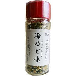 七味 送料無料 15g 磯の香り 緑の七味 あおのりのあおさと山椒ベース 伍代長谷部