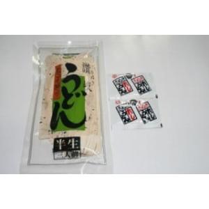 【合田照一商店 公式】 包丁切り半生うどん （粉末だし付） 300g×10袋詰の商品画像