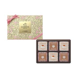 プレゼント ギフト お返し お祝い チョコレート スイーツ ゴディバ（GODIVA）ゴディバ ティータイム カレ アソートメント（6枚入）