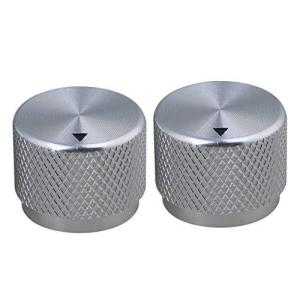 Yibuy ２個入れ 20x15.5x6mm シルバー アルミ合金 エレキギター