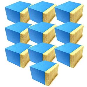 Copeflap ウロコ取り スポンジ 10個セット コンパウンド 車 窓 ガラス コーティング 油膜取り 油膜とり