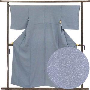 小紋 美品 名品 身丈157cm 裄丈66.5cm 正絹 【中古】 小紋 身丈157cm 裄68cm レディース 袷 連続模様 裄長 裄Lサイズ 秋冬春