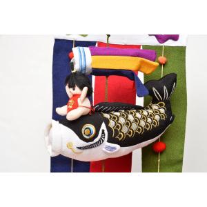 室内鯉のぼり 鯉ものがたり(小) のれん型 ス...の詳細画像1