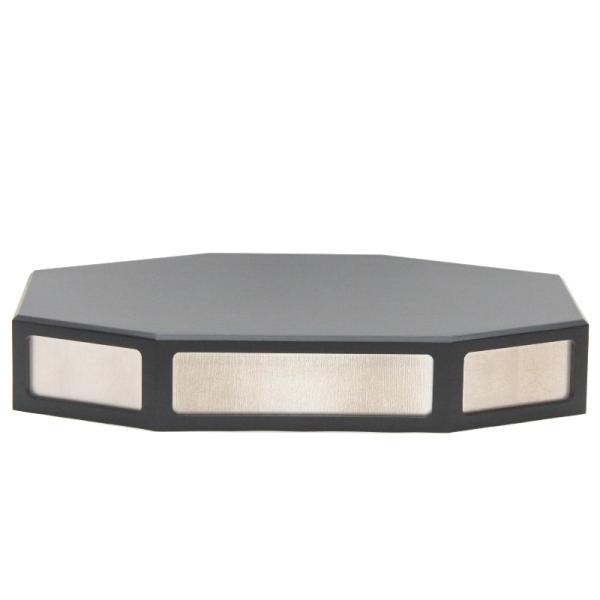 アウトレット品 五月人形平飾台 台のみ 80cm 桐つや消 銀コート 13250034 八角台 22...