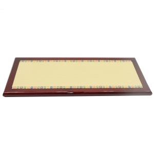 アウトレット品 雛人形三月平飾台 台のみ 27号 オーク塗 桂 桐 22a-ya