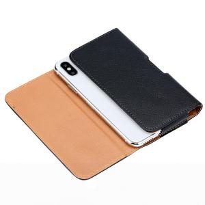 多機種対応 ベルト装着 スマホポーチ レザー ...の詳細画像2
