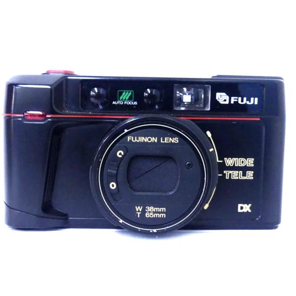 Fujifilm 富士 FUJI  TW-300II DATE Black フィルムカメラ 動作確認...