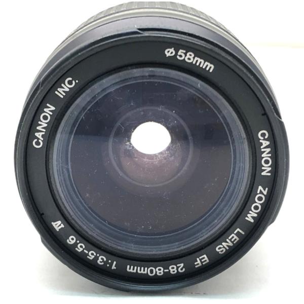 Canon キヤノン EF  28-80mm f/3.5-5.6 IV AF Black レンズ 動...
