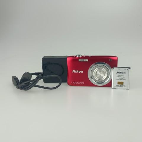 Nikon COOLPIX A100 Red コンパクトデジタルカメラ デジカメ