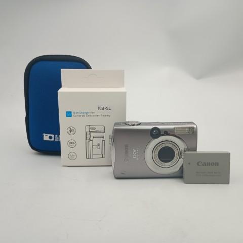 Canon IXY DIGITAL 900 IS Silver コンパクトデジタルカメラ 新品充電器...