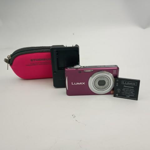 Panasonic LUMIX DMC-FH5 Purple コンパクトデジタルカメラ