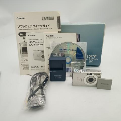 Canon IXY DIGITAL 50 Silver コンパクトデジタルカメラ /