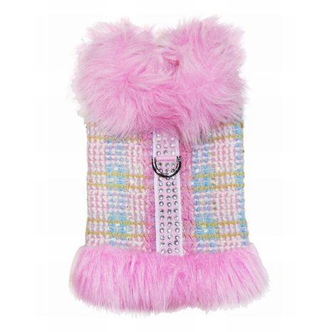 ピンク・ファーコート（ハーネスタイプ）