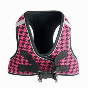 紫×黒千鳥格子ハーネス