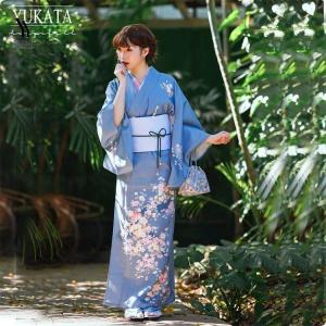 新作桜 1人で着付け 浴衣 レディース セット ...の商品画像