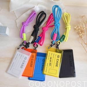 ネックストラップ ネオンカラースケルトンパスケ...の詳細画像3