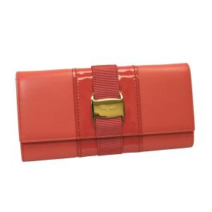 フェラガモ 二つ折り長財布 22B880 MORNING ROSA 新品｜goguysshop
