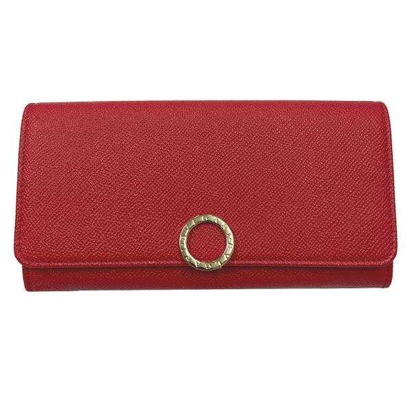 ブルガリ 財布 レディース 288176 BVLGARI 長財布 ブルガリ・ブルガリ コーラルレッド...