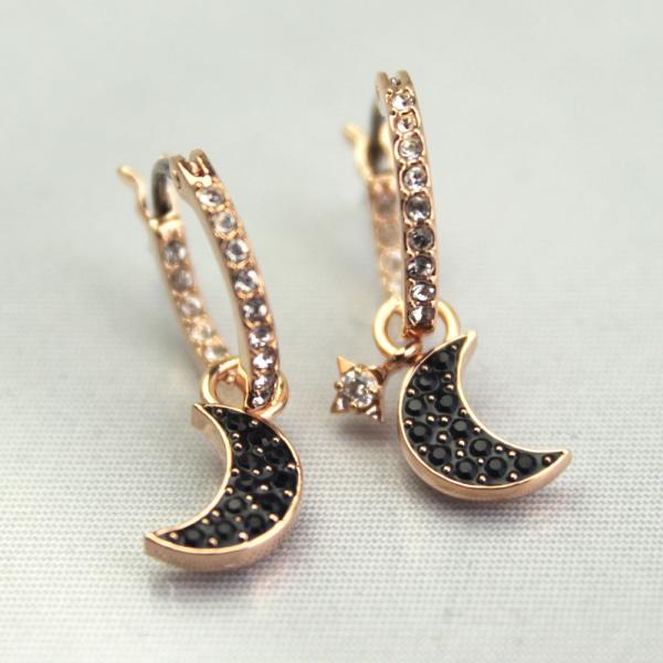 スワロフスキー ピアス アクセサリー レディース Swarovski Symbolic Moon 月...