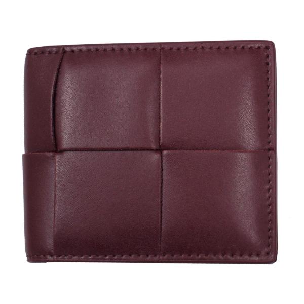 ボッテガヴェネタ 財布 メンズ BOTTEGA VENETA 二つ折り札入れ カセット イントレチャ...