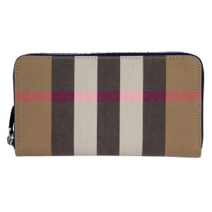 BURBERRY バーバリー 財布 長財布 チェック ジップウォレット BURBERRY バーバリー 財布 長財布 チェック ジップウォレット