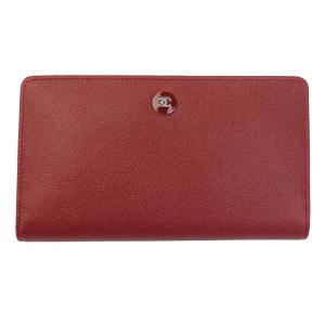 シャネル 二つ折り長財布 ボルドー キャビアスキン A84066 Y25523 08228 新品｜goguysshop
