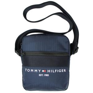 トミーヒルフィガー バッグ メンズ レディース TOMMY HILFIGER 斜め掛けショルダーバッグ ロゴ ネイビー AM0AM08098 DW5｜goguysshop