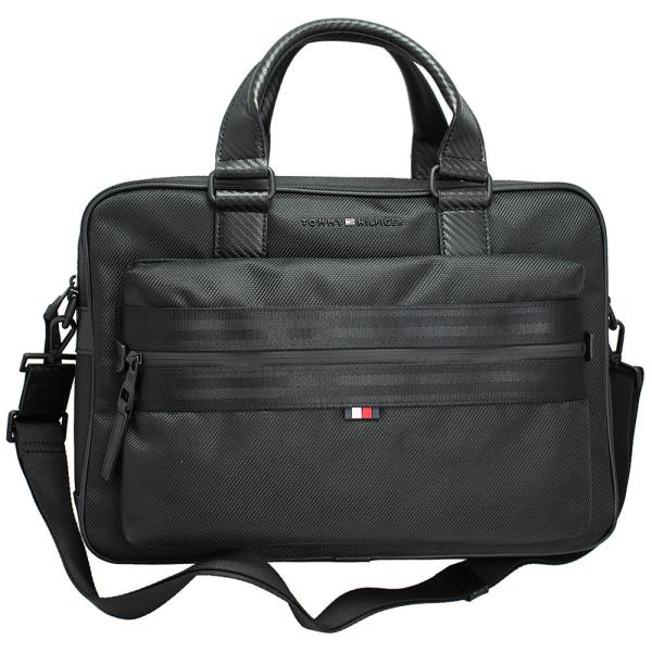 トミーヒルフィガー TOMMY HILFIGER ビジネスバッグ ブリーフケース ショルダーストラッ...